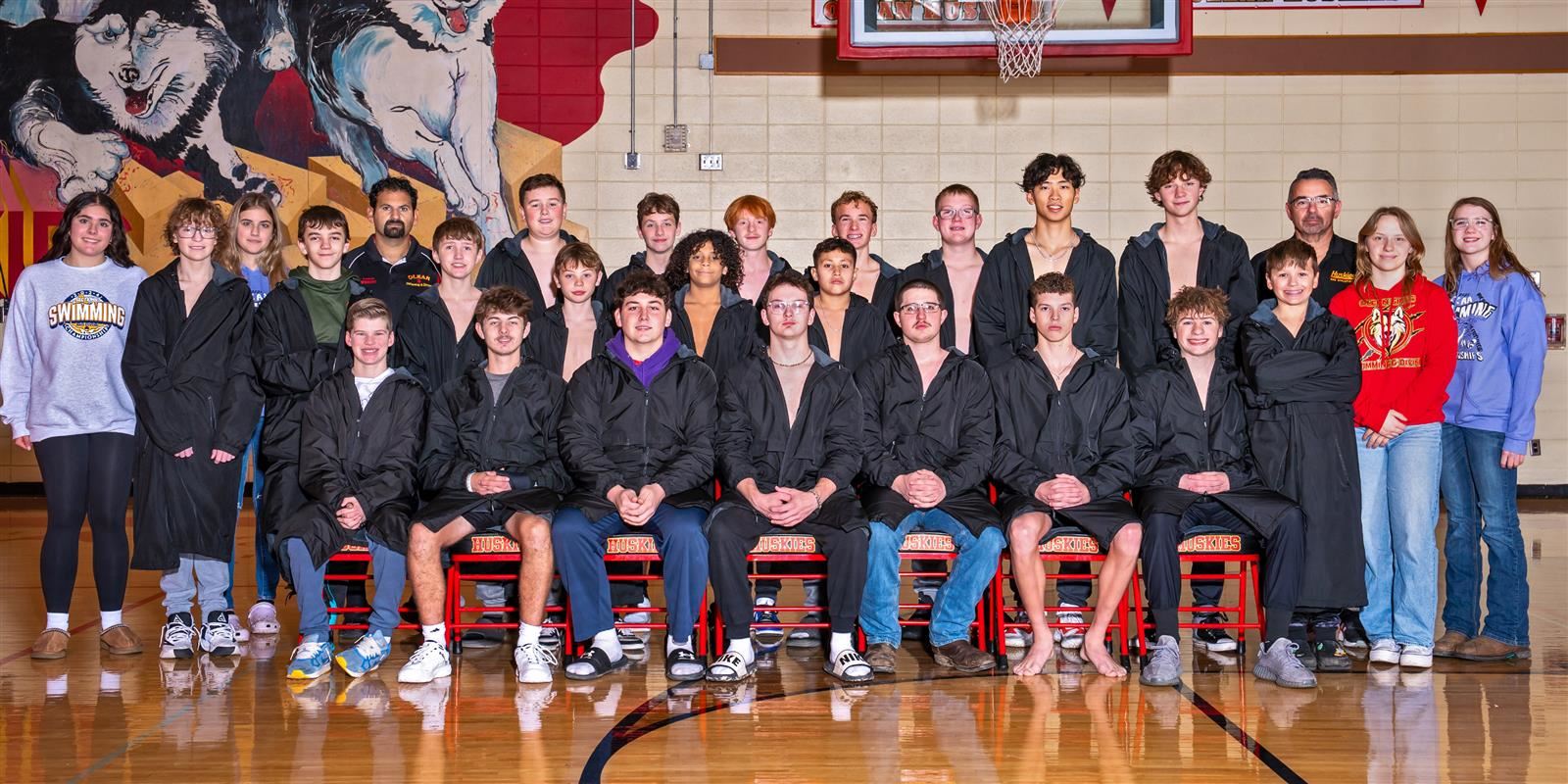 2024-2025 Boy's Varsity Swimming and Diving Team